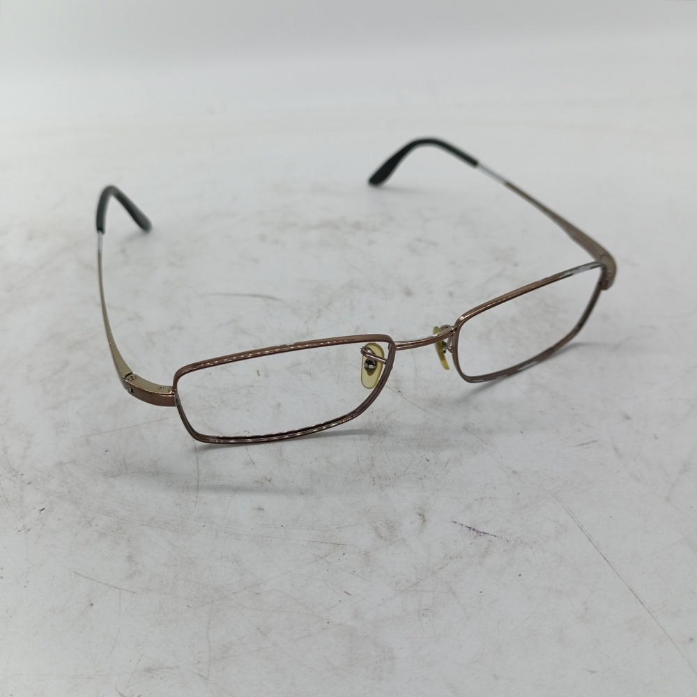 Ray-Ban RB6177 2511 Bronze Metal Rectangle Eyeglasses Frames Only 54-18-145 72